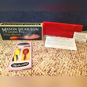 Empty Mason Pearson Hairbrush box & accessories